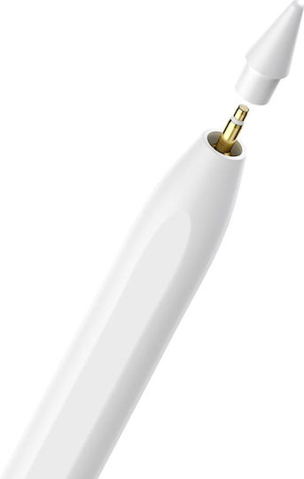 Baseus Smooth Writing Series Active Version Стилус Пен с Palm Rejection за iPad в Бял цвят P80015806211-02