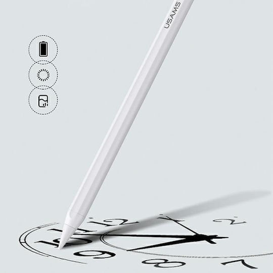Usams ZB223 Стилус Пен за Apple iPad White ZB223DRB01