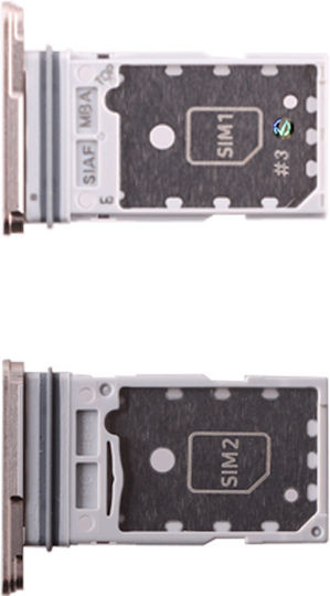 Samsung Sim Card Slot Beige Galaxy S23 / S23+