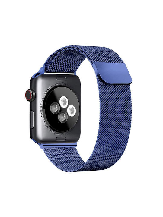 AHAstyle WG42 Λουράκι Μεταλλικό Μπλε (Apple Watch 38/40/41mm)