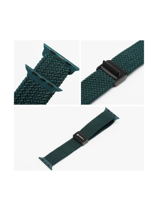 Forcell F-design Strap Fabric Green (Apple Watch 42/44/45/49 mm)