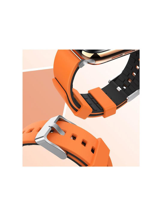 AHAstyle WA11 Strap Silicone Orange (Apple Watch 44/45/46mm/Ultra 49mm) X002RWE119