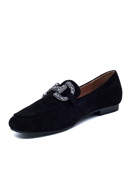 Women's Moccasins in Black Color