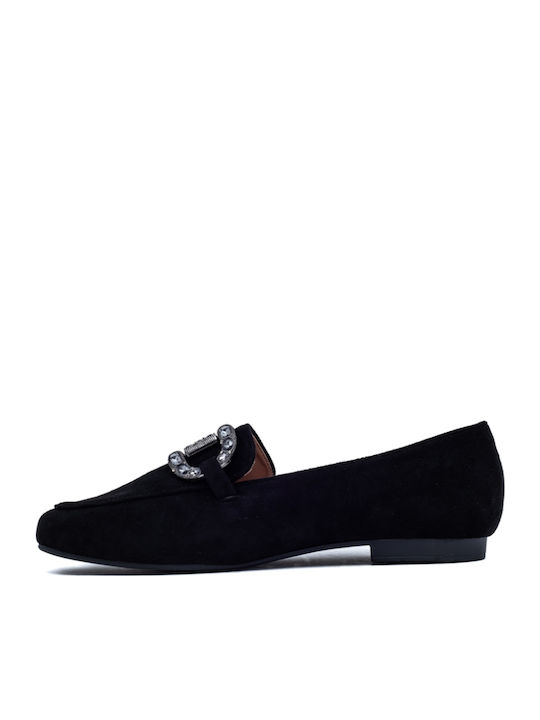 Women's Moccasins in Black Color