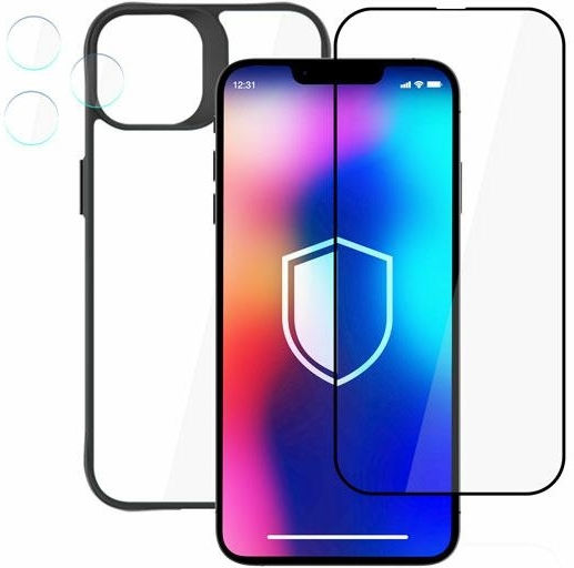 3MK Set 4 Προστασία Κάμερας Tempered Glass Διάφανο για το iPhone 13 Pro Max