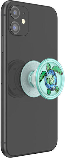 PopSockets PopGrip Κινητού PlantCore Translucent Tortuga
