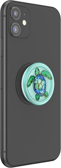 PopSockets PopGrip Κινητού PlantCore Translucent Tortuga