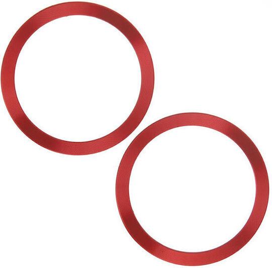 TelForceOne MagSafe Ring Red 2pcs