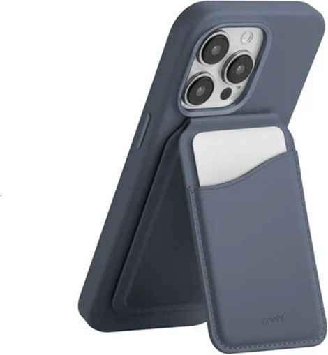 Carcasă Card MagSafe Coehl Esme, Culoare Albastră