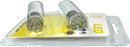 EJC Lămpi Autoturismului P21W-BA15S-1156 LED 12V 2buc