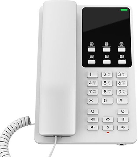 Grandstream GHP620W Ενσύρματο Τηλέφωνο IP 2 γραμμών Λευκό