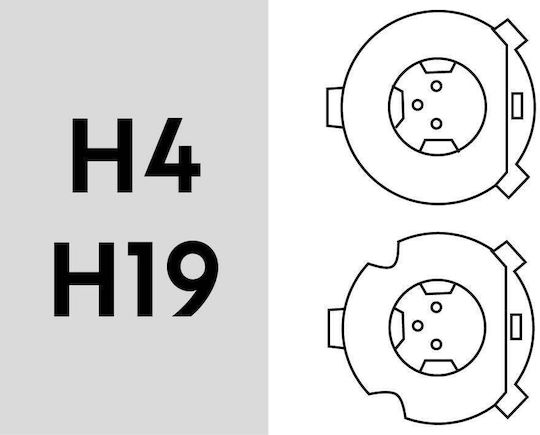 LM Digital Λάμπες H4 LED 12V 2τμχ