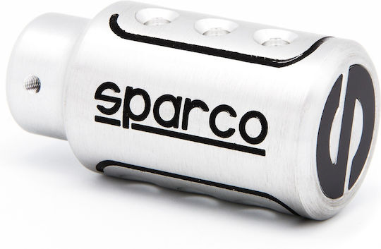 Sparco Shift Knob Racing Aluminium Ταχυτήτων Universal Silver