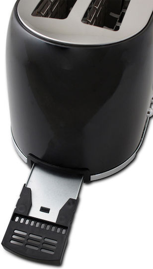 Rohnson Nostalgia Toaster 2 Slots 800W Black