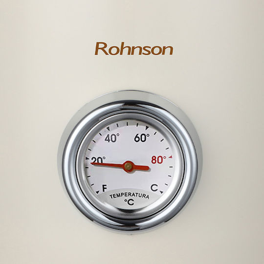 Rohnson Nostalgia Kettle 1.7lt 2200W Beige