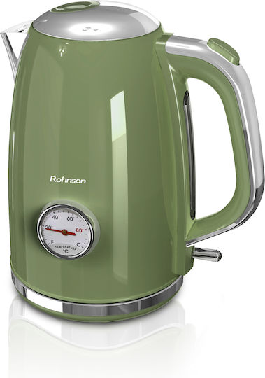 Rohnson Kettle 1.7lt 2200W Green