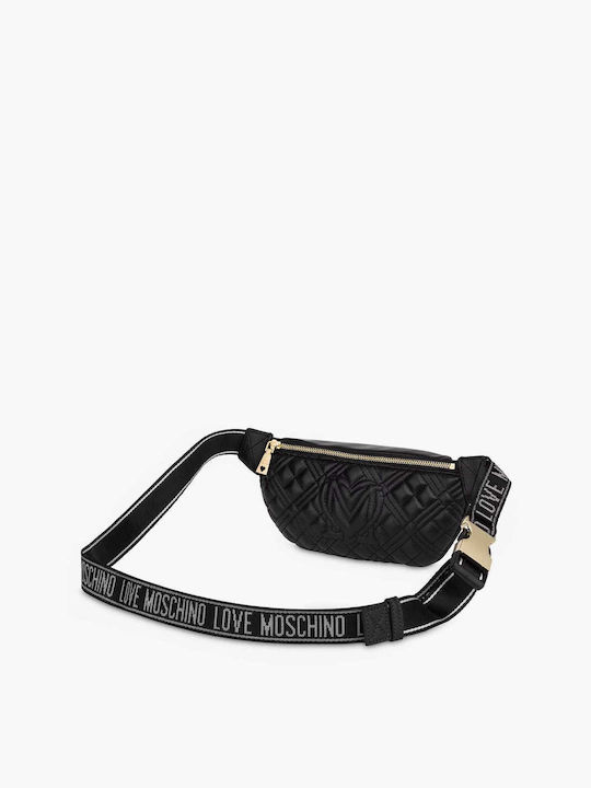 Moschino Γυναικεία Τσάντα Χιαστί Μαύρη