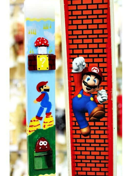 Easter Candle Super Mario Flat with Box Super Mario