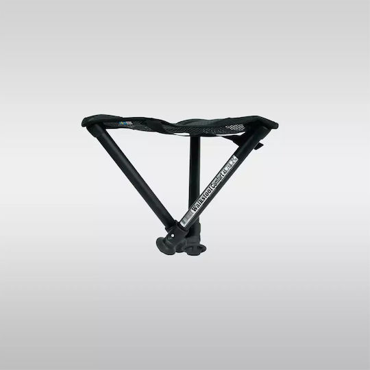 Walkstool Comfort 55 Σκαμνάκι Παραλίας Αλουμινίου Μαύρο