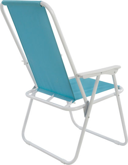 HomeMarkt Deval Stuhl Strand Türkis 56x61x84cm.