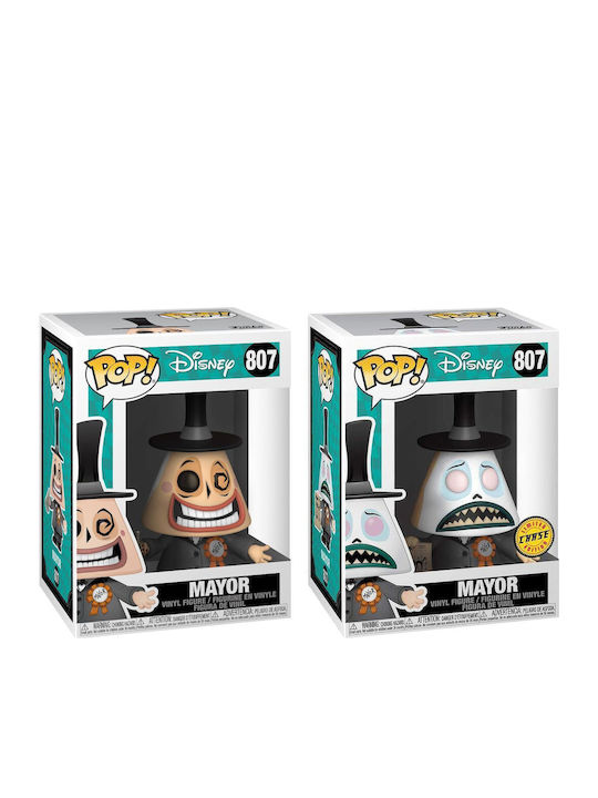 Funko Поп! Филми: Кошмарът преди Коледа - Mayor 807 Пакет от 2 2бр