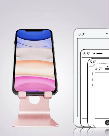 Tech-Protect Z4A Βάση Γραφείου για Κινητό σε Ασημί χρώμα