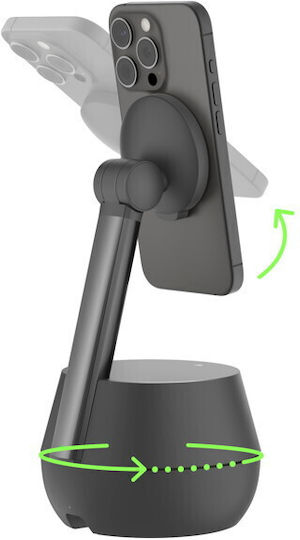 Belkin Auto-tracking-stand Pro Βάση Κινητού Με Ανιχνευτή Κίνησης σε Μαύρο χρώμα