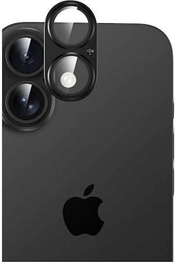 Hofi Fullcam Pro+ Προστασία Κάμερας Tempered Glass Μαύρο για το iPhone 16 / 16 Plus