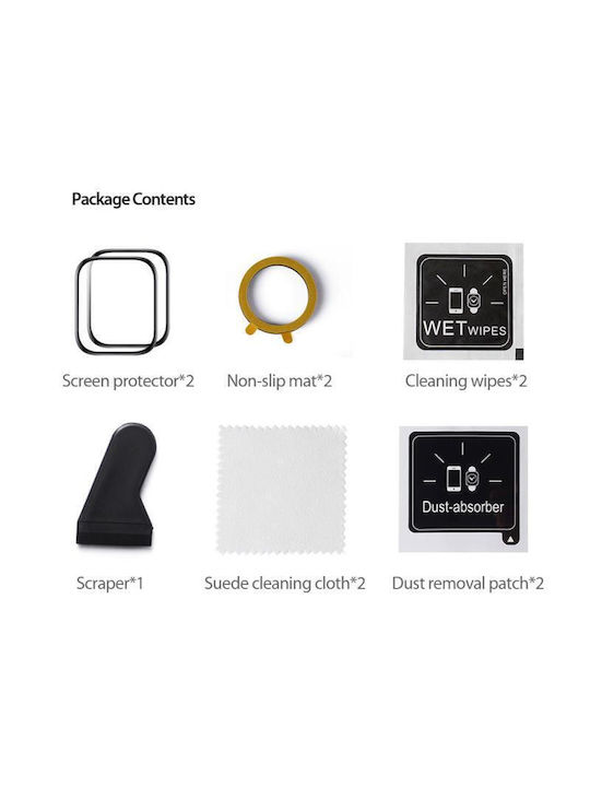 Dux Ducis Tempered Glass για το Apple Watch Series 7, 8, 9 - Dux Ducis 2τμχ