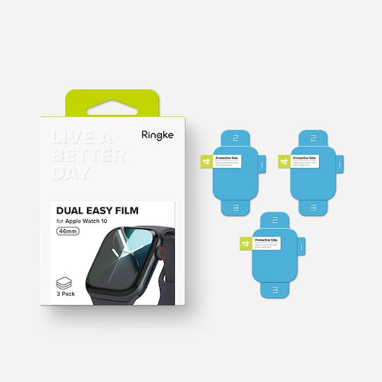 Ringke Screen Protector για το Apple Watch 10 / 11 (42 mm) 3τμχ