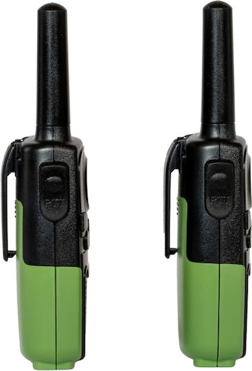 Sencor SMR 131 Funkgerät PMR 0.5W mit Monochromdisplay Set 2Stück Black / Green