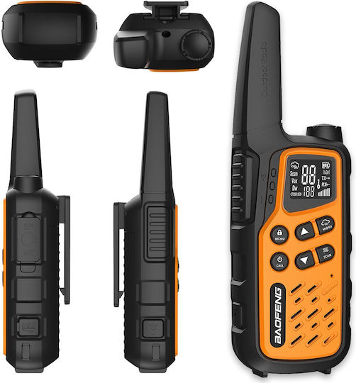 Baofeng Bf-t25e PMR Wireless Transceiver 0.5W Orange