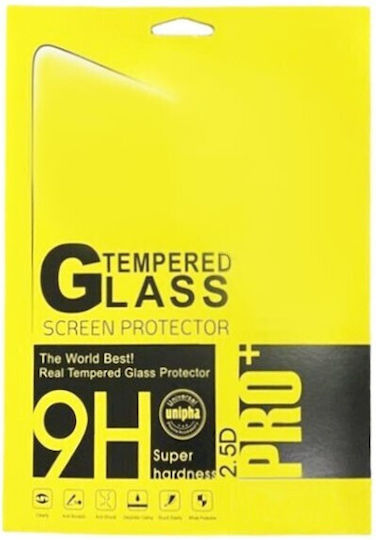 0.3mm Gehärtetes Glas (Galaxy Tab S6 Lite) Schwarz