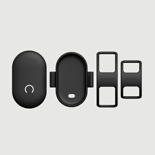 Samsung Θήκη Κολάρου Κατοικιδίων Σιλικόνης για SmartTag2 σε Μαύρο χρώμα
