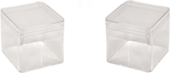 Кутия от плексиглас с кръгли ъгли и капак 5.5cm 0506257 (бройки)