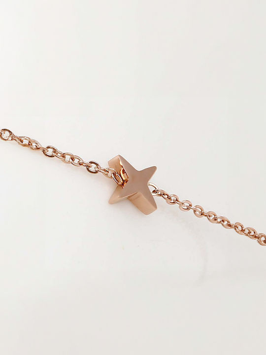 Chrysothemiss from Pink Gold Plated Steel