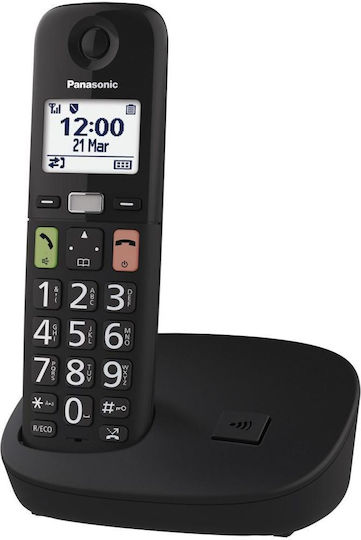 Panasonic Kx-tgu110exb Black Cordless Phone