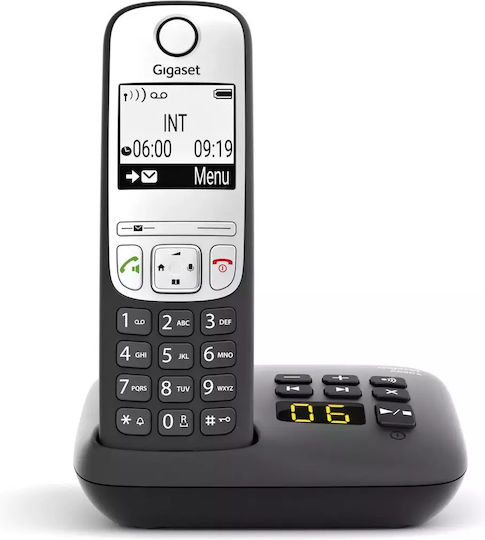 Gigaset A690A Duo Cordless Phone with Greek Menu Black