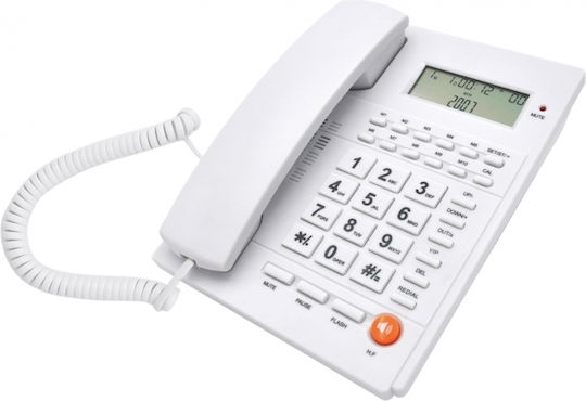 Telco ΤΜ-PA117 Office Corded Phone White