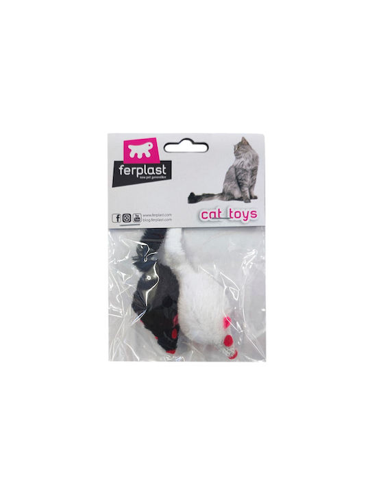 Ferplast Cat Toy Mouse Mice 5cm 2pcs 2pcs