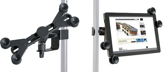 Gewa ZMS22209 Tablet Stand with Extension Arm Until 14" Black