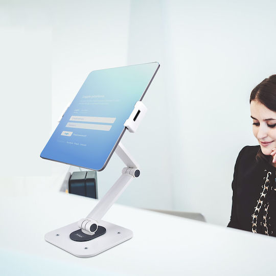 StarTech Βάση Tablet Γραφείου έως 12.9" σε Ασημί χρώμα