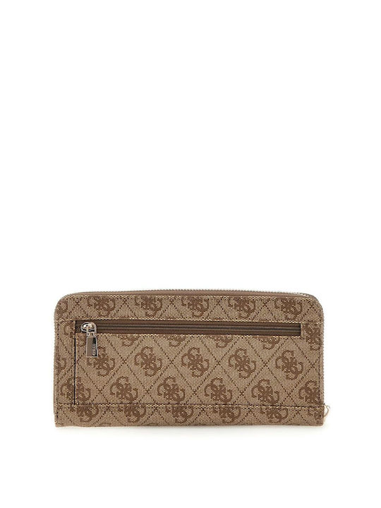 Guess Laurel Slg Large Women's Wallet Beige