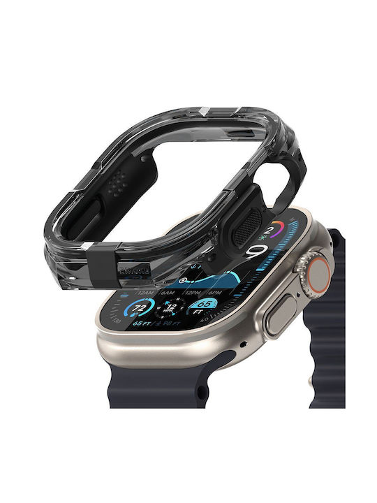 Ringke Fusion Bumper Carcasă de Plastic în culoarea Negru pentru Apple Watch Ultra, Apple Watch Ultra 2