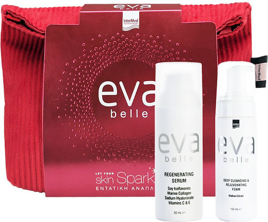 InterMed Eva Belle Skin Care Set for Facial Cleaning & Αnti-ageing 3pcs