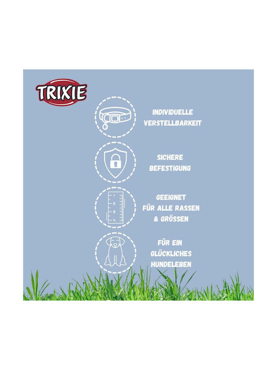 Trixie Citystyle Hundehalsband in Gray Farbe Groß 25mm
