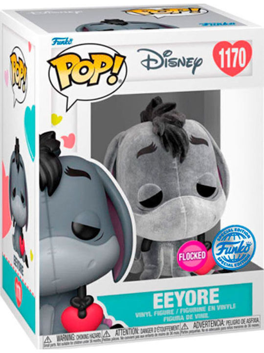 Funko Поп! Disney: Eeyore С кадифена повърхност Специално издание