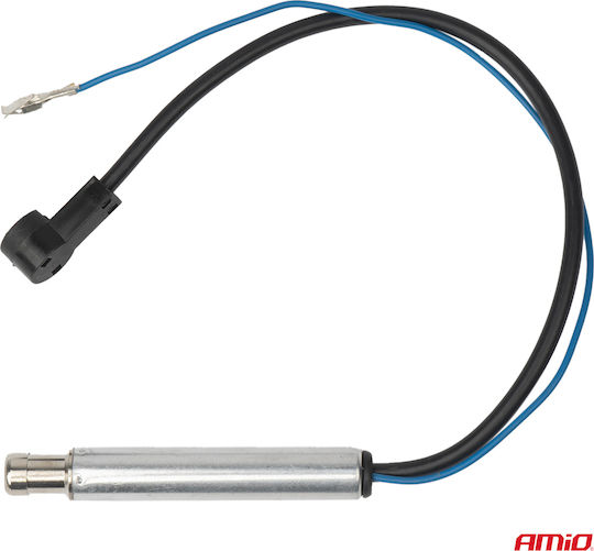 Ενισχυτης Σηματος Κεραιας 12v/24v Am Fm Amio 1 Τεμ 04131