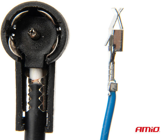 Ενισχυτης Σηματος Κεραιας 12v/24v Am Fm Amio 1 Τεμ 04131