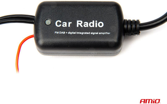 Antenna Signal Amplifier 12v Dab Fm Amio 1 Pc 04134